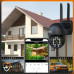 KAMERA WIFI ZEWNĘTRZNA OBROTOWA 4K ULTRA HD 8MPX 8MP EUROLOOK AUDIO CZARNA