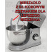 Germin mikser planetarny BERLINGER Mocny 1500W 5,5L 4 mieszadła