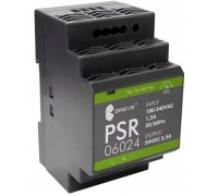 SilentiumPC impulsowy PSR 06024 230/ 24VDC 2,5A 60W na szynę DIN, Napięcie: 85-264VACVAC, Ta70, 17000-1563