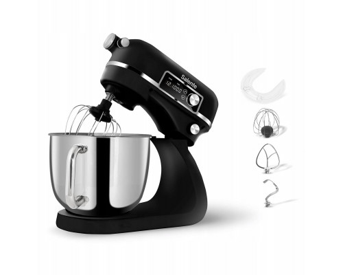 Evolveo Salente DigiChef2, robot kuchenny, misa stalowa, 6 litrów, wyświetlacz cyfrowy, czarny