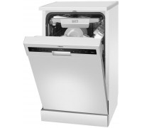Hansa 10 zestawów szerokość 44.8 cm biały - Wolnostojąca zmywarka do naczyń (ZWM427WH)