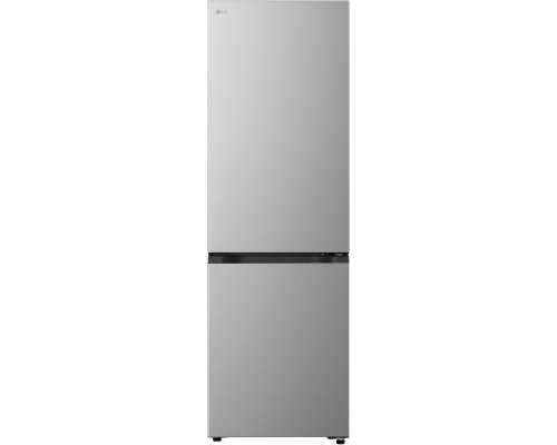 LG GBBSJ10EPY Refrigerator, E, Free-standing, Combi, Height 1.86 m, Net fridge 220 L, Net freezer 113 L, Silver