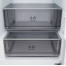 LG GBBSJ10EPY Refrigerator, E, Free-standing, Combi, Height 1.86 m, Net fridge 220 L, Net freezer 113 L, Silver