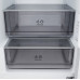 LG GBBSJ10EPY Refrigerator, E, Free-standing, Combi, Height 1.86 m, Net fridge 220 L, Net freezer 113 L, Silver