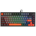 Savio ASTRAL BLACK JADE 3 COLOURS  Gaming USB QWERTY Amerykański międzynarodowy Czarny