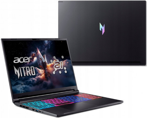 Laptop Acer Nitro 16 ANV16S-61 / 16" / Ryzen AI 7 350 / 16GB / 1TB / bez systemu operacyjnego (NH.QXSEP.00B)