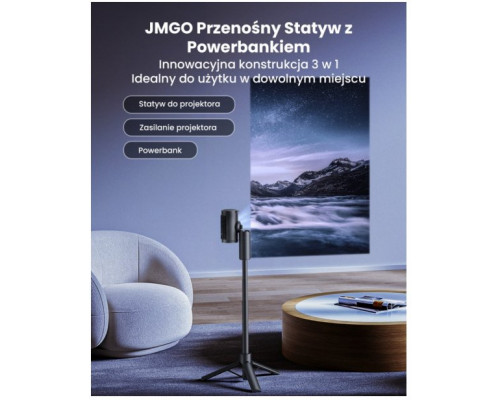 jmgo ze strojakiem Tripod P0X1