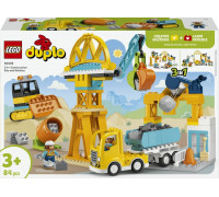 LEGO Duplo Plac budowy z pojazdami 3w1 (10476)