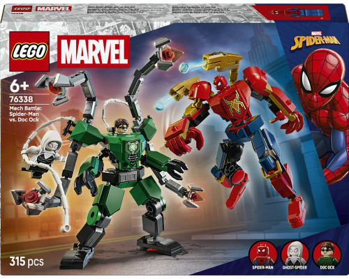 LEGO Marvel Bitwa mechów: Spider-Man kontra Doc Ock (76338)