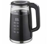 CZAJNIK SZKLANY 1710 CZARNY 1.7 L 2200 W