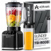goblet Abrams BLENDER KIELICHOWY SZKLANY 1,5L MIKSER DO SMOOTHIE KOKTAJLI OSTRZA TYTANOWE