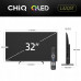 CHiQ L32QST TV 32", QLED, Full HD, Google TV, Frameless, Dolby Audio, dbx-tv, HDR 10