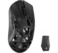 WLMouse Beast X Max Solid Sides Gaming Maus, Omron Optical Switches - czarny