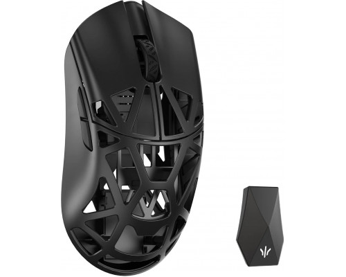 WLMouse Beast X Max Solid Sides Gaming Maus, Omron Optical Switches - czarny