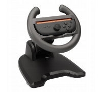 YAXO Stand with  handlesem for Joy-Con RACING SET for NS/NS2 Techno Black