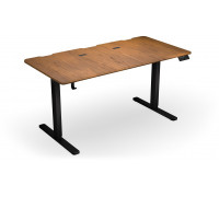 Gaming galds Endorfy Atlas L Electric Dark Wood Ciemnobrązowe 150 cmx76 cm