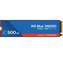 SSD PCIE G4 M.2 NVME 500GB BLU/SN5100 WDS500G5B1E SANDISK
