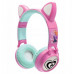Barbie Cat’s ears shape wireless rechargeable headphones with lights