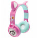 Barbie Cat’s ears shape wireless rechargeable headphones with lights