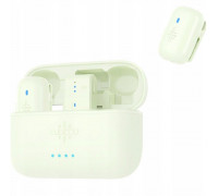 2x Mini Bezprzewodowy Krawatowy 100m Do Telefonu Usb Type-c Usb-c / Minipods K2 / Green