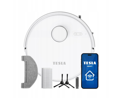 TESLA RoboStar iQ660 Sprzątający robot mopujący, white