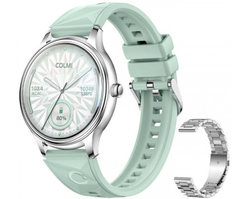 Smartwatch Colmi L28 Green  (L28 Silver-green)