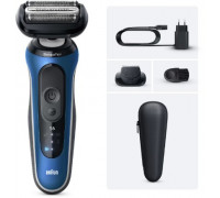Braun 62-B1200s foliowa Przycinarka Black, Blue