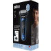 Braun 62-B1200s foliowa Przycinarka Black, Blue