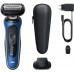 Braun 62-B1200s foliowa Przycinarka Black, Blue