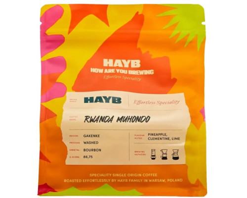 HAYB Rwanda Muhondo FILTR 250g