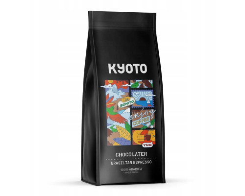 KYOTO - kawa ziarnista Brazylia Chocolater Espresso 500 g