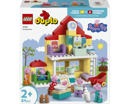 LEGO Duplo Świnka Peppa Dom rodzinny (10467)