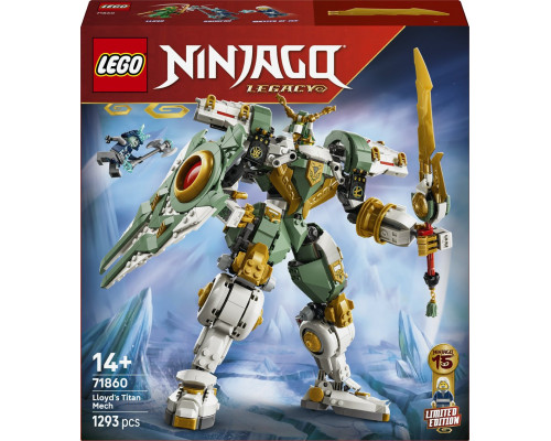 LEGO Ninjago Tytanowy mech Lloyda — 15. rocznica (71860)