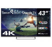 TELEWIZOR QLED SMART TECH UHD 43 43QG02V GOOGLE TV
