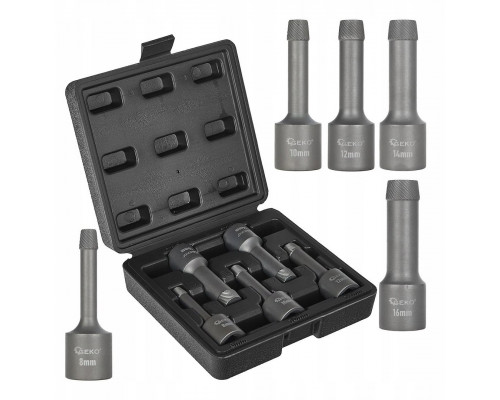 Geko Zestaw wykrętaków do szpilek 1/2" 5el. (20)