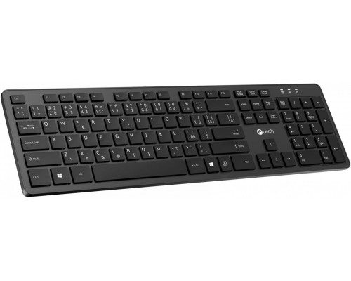 C-Tech C-TECH KB-115, bezprzewodowa 2.4Ghz, slim, CZ/SK