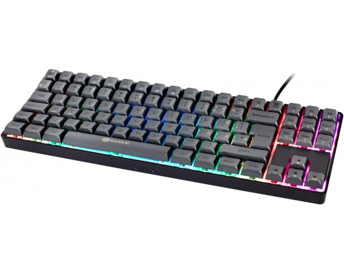 Gamiac GAMIAC TKL90G Gaming Keyboard, Kailh Blue - Black/grey
