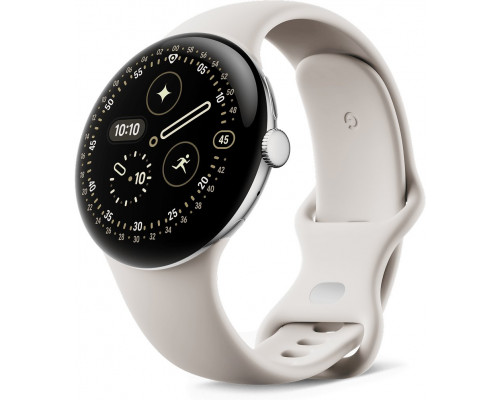 Smartwatch Google Pixel Watch 4 45MM LTE Silver/Porcelain