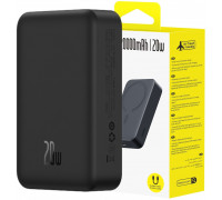 Baseus EnerFill FM41 Ultra-Mini Magnetyczny Power Bank 20W 20000mAh Black