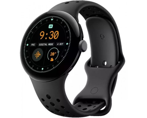 Smartwatch Grade B | Google Pixel Watch 3 45mm | 1.5" AMOLED | Bluetooth | Black | Wear OS | Google Renewed