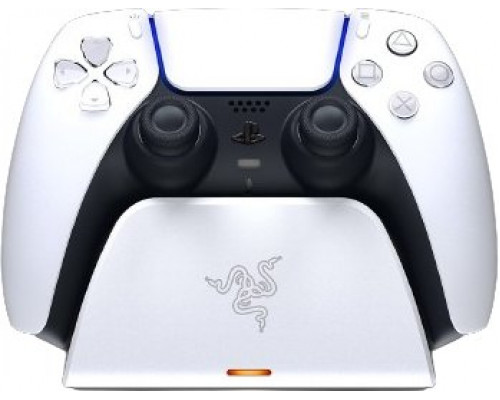 Rawith er Quick Charging Stand for PlayStation 5–White NASA Packaging - White