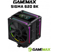 GameMax Gamemax CPU Air Cooler | SIGMA 620 LCD BK | Intel, AMD