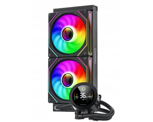 GameMax Gamemax CPU Liquid Cooler | ICEBURG 240 DIGITAL BK | Intel, AMD