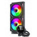 GameMax Gamemax CPU Liquid Cooler | ICEBURG 240 DIGITAL BK | Intel, AMD
