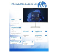HP ProStudio 2 G2a Ryzen 5 40 16GB 512GB SSD 23.8" FHD Windows 11 Pro (D35F2ET#AKD)