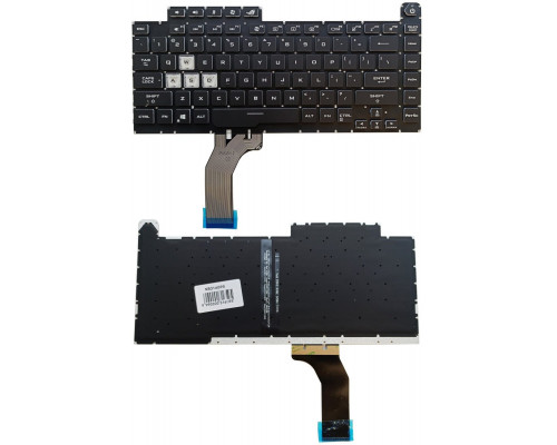 Asus Klaviatūra ASUS G15 G531, G531G, G512, G512L z podświetleniem RGB US