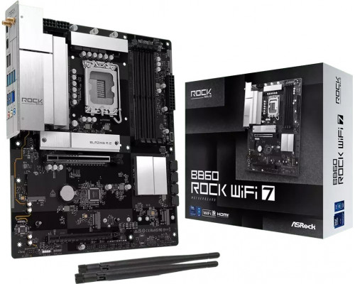 ASRock ASRock B860 Rock WiFi7 1851 ATX HDMI/DP DDR5