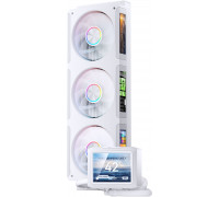 Jonsbo TF3-360SCW AiO chłodzenie wodne, ARGB, 3,5” + 3x 3,38” LCD - 360mm, biały