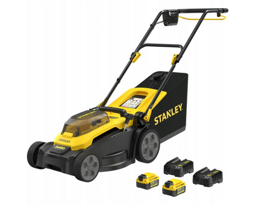 Stanley Kosiarka 37 cm,2x4Ah SCMWP3701M2