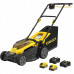 Stanley Kosiarka 37 cm,2x4Ah SCMWP3701M2